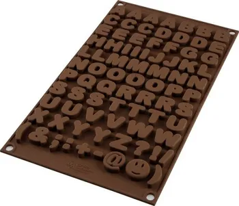 Silikomart Silikonová forma na čokoládu abeceda