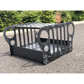Zahradní ohniště gril Jeep - skládací