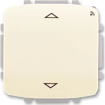 Spínač žaluziový s krátkocestným ovladačem, s přijímačem RF, 3299A-A33108 C, ABB, Tango, slonová kost (ABB, Tango, slonová kost)