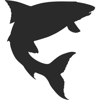 Samolepicí dekorace na vozidlo SI0115202E - Ryba1 - 160 x 155 mm doprava