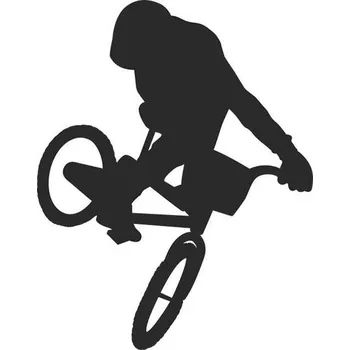 Samolepicí dekorace na vozidlo SI0110020E - biker - 160 x 127 mm doprava