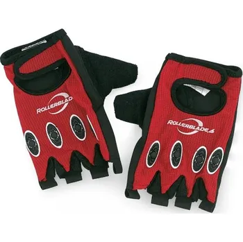 Cyklistické rukavice Rollerblade RACE rukavice - červené Velikost: XL