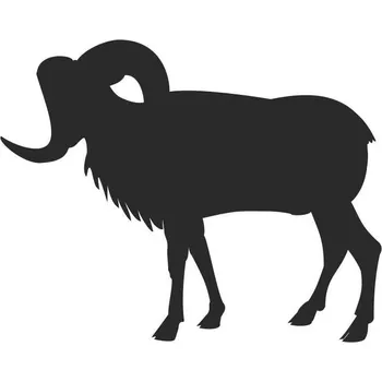 Samolepicí dekorace na vozidlo SI0115018F - Muflon - 160 x 155 mm doleva