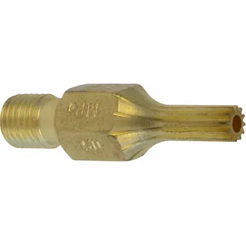 Příslušenství ke svářečce GCE CHOTĚBOŘ Nahřívací a řezací hubice drážkovaná 459 ACETYLEN Řezací drážkovaná hubice 459 AC: 3 - 8 mm