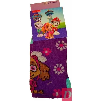 SUN CITY Punčocháče TLAPKOVÁ PATROLA fialové SKYE, vel. 128/140