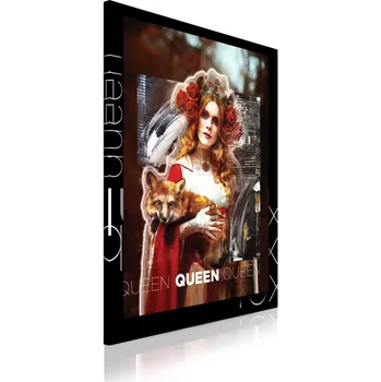 Malvis ® Obraz - královna lišek Velikost (šířka x výška): 90x110 cm