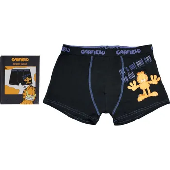 Boxerky Boxerky GARFIELD pánské černé