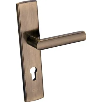 Dveřní kování Infinity Line Torino KTR 412 patina - venkovní kování Černá 72 mm Levá PZ - na zámkovou vložku