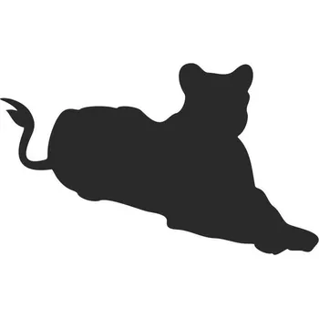 Samolepící dekorace SI0115055G - Lvice - 200 x 121 mm doprava