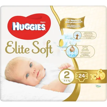 jednorázová plena Huggies Elite Soft 2 4-6 kg