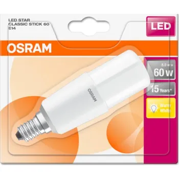 Žárovka OSRAM Star Stick 8W E14 2700K