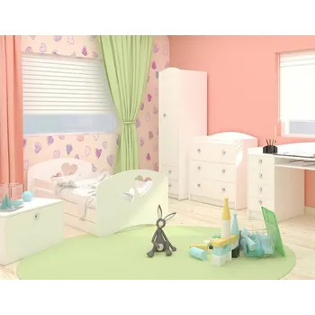 Postel Marie 180/90 cm + šuplík + matrace