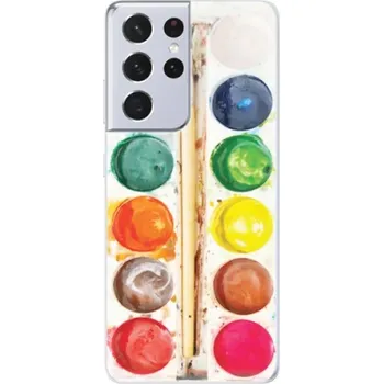 Pouzdro na mobilní telefon Odolné silikonové pouzdro iSaprio - Watercolors - Samsung Galaxy S21 Ultra