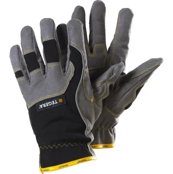 Pracovní rukavice TEGERA 9205 rukavice Macrothan šedá/černá/oranžová - 07