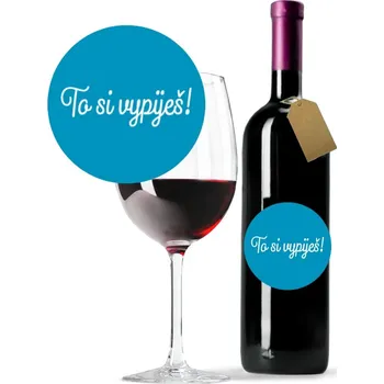 Dárkové víno "To si vypiješ" – Tramín červený