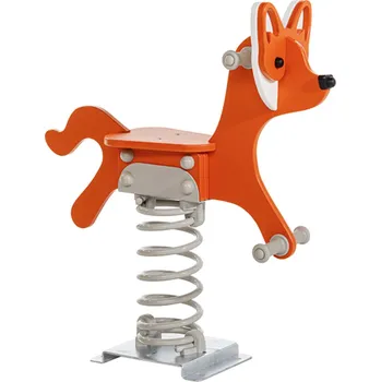 Dětská houpačka Playground System PRUŽINOVÁ HOUPAČKA Liška pro veřejná dětská hřiště