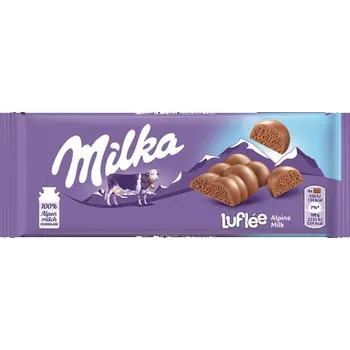 Čokoláda Milka Bubbly mléčná čokoláda s bublinkami 90g