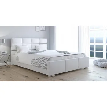 Postel Čalouněná postel Rimini 160/200 cm s úložným prostorem madrid - ekokůže