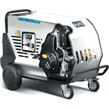 Vysokotlaký čistič Pulitecno BLITZ HOT WS 200.15 vysokotlaký čistič 200bar/15L s dieselovým ohřevem vody a pohonem Lombardini 11HP