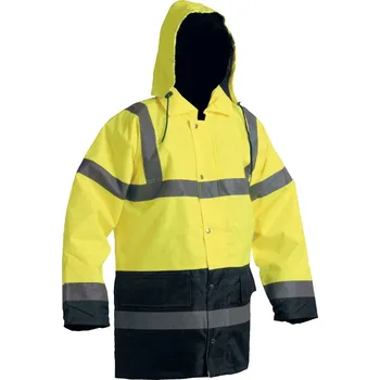 CERVA Bunda reflexní nepromokavá zimní SEFTON, barva žlutá 309727 EN 471 C 0301007370007 vel. XXXXL