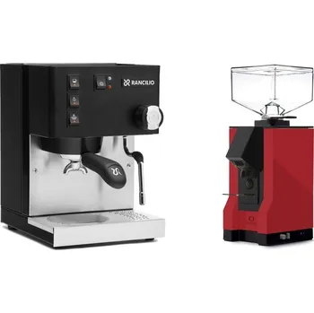 Kávovar Rancilio Silvia E, black + Eureka Mignon Silenzio, BL ferrari…