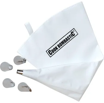 Alvarak Bavlněný zdobicí sáček 40 cm s 5 špičkami