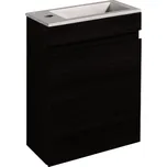 Koupelnová skříňka s umyvadlem Naturel Verona 40x53,2x22 cm tmavé dřevo VERONA40TD