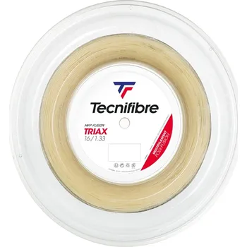 Struna na výplet tenisové rakety Tenisový výplet Tecnifibre Triax 200m, natural - 1.38 mm TECNIFIBRE - doprava zdarma