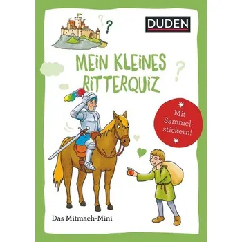 První čtění Duden Minis (Band 42) - Mein kleines Ritterquiz / VE mit 3 Exemplaren - Weller-Essers, Andrea