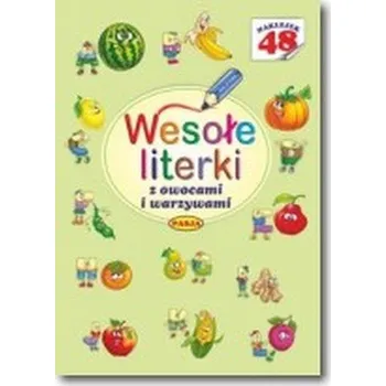 Wesołe literki z owocami i warzywami - Budek Mariola