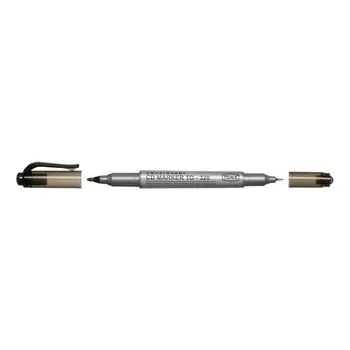 Set školních potřeb Marker do CD dwustronny czarny (25szt) TOMA