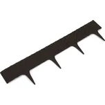 Hnědý plastový zahradní obrubník FLOMA Ratan - délka 80 cm, výška 8 cm - 81111225