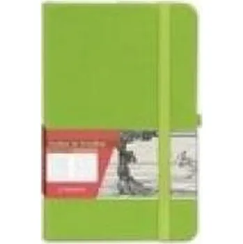Set školních potřeb Notes A6 Kratka Secesja Zielony ANTRA