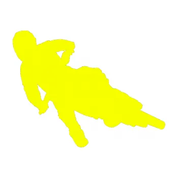 Samolepící dekorace SAMOLEPKA Motorka 023 pravá motokros (70 - Fluorescentní žlutá) NA AUTO, NÁLEPKA, FÓLIE, POLEP, TUNING, VLASTNÍ TEXT, TISK, AUTOSAMOLEPKY.cz, POLEPY, OBRÁZEK, LOGO, SAMOLEPKY