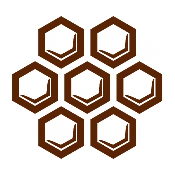 Samolepící dekorace SAMOLEPKA Plástve 001 pravá (15 - hnědá) NA AUTO, NÁLEPKA, FÓLIE, POLEP, TUNING, VLASTNÍ TEXT, TISK, AUTOSAMOLEPKY.cz, POLEPY, OBRÁZEK, LOGO, SAMOLEPKY