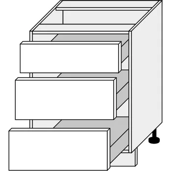 Kuchyňská skříňka Kuchyňská skříňka Platinum D3A/60 HETTICH