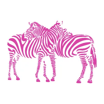 Samolepící dekorace Interiér 019 levá zebry (16 - růžová) SAMOLEPKA NA AUTO, NÁLEPKA, FÓLIE, POLEP, TUNING, VLASTNÍ TEXT, TISK, AUTOSAMOLEPKY.cz, POLEPY, OBRÁZEK, LOGO, 3D STICKERS