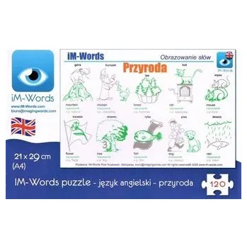 Anglický jazyk iM-Words Puzzle 120 Angielski - Przyroda