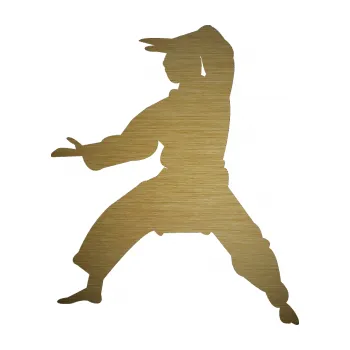 Polep vozidla SAMOLEPKA Karate 006 levá (64 - škrábaný kov zlatý) NA AUTO, NÁLEPKA, FÓLIE, POLEP, TUNING, VLASTNÍ TEXT, TISK, AUTOSAMOLEPKY.cz, POLEPY, OBRÁZEK, LOGO, SAMOLEPKY