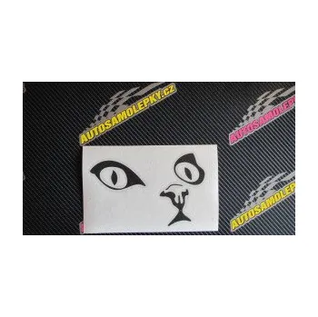 Samolepící dekorace SAMOLEPKA Kočka 010 pravá (10 - červená) NA AUTO, NÁLEPKA, FÓLIE, POLEP, TUNING, VLASTNÍ TEXT, TISK, AUTOSAMOLEPKY.cz, POLEPY, OBRÁZEK, LOGO, SAMOLEPKY