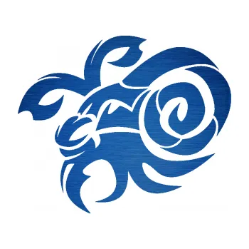 Samolepící dekorace SAMOLEPKA Kozoroh 003 levá (65 - škrábaný kov modrý) NA AUTO, NÁLEPKA, FÓLIE, POLEP, TUNING, VLASTNÍ TEXT, TISK, AUTOSAMOLEPKY.cz, POLEPY, OBRÁZEK, LOGO, SAMOLEPKY