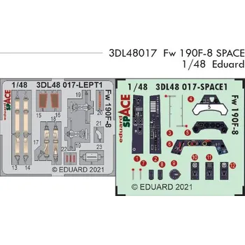 Plastikový model Eduard 1/48 Fw 190F-8 SPACE (EDUARD)