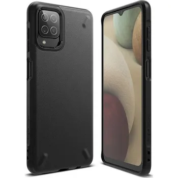 Pouzdro na mobilní telefon Ringke Ochranný kryt pro Samsung Galaxy A12 - Ringke, Onyx Black