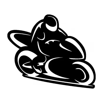 Samolepící dekorace SAMOLEPKA Motorkář 011 pravá (01 - černá) NA AUTO, NÁLEPKA, FÓLIE, POLEP, TUNING, VLASTNÍ TEXT, TISK, AUTOSAMOLEPKY.cz, POLEPY, OBRÁZEK, LOGO, SAMOLEPKY