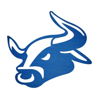 Samolepící dekorace SAMOLEPKA Býk 001 levá (65 - škrábaný kov modrý) NA AUTO, NÁLEPKA, FÓLIE, POLEP, TUNING, VLASTNÍ TEXT, TISK, AUTOSAMOLEPKY.cz, POLEPY, OBRÁZEK, LOGO, SAMOLEPKY