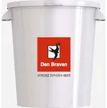 Den Braven - Míchací kbelík 30 l, plastový, bílý s potiskem S756
