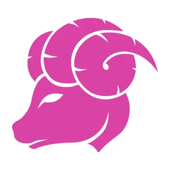 Samolepící dekorace SAMOLEPKA Beran zvěrokruh 002 levá (16 - růžová) NA AUTO, NÁLEPKA, FÓLIE, POLEP, TUNING, VLASTNÍ TEXT, TISK, AUTOSAMOLEPKY.cz, POLEPY, OBRÁZEK, LOGO, SAMOLEPKY