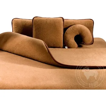 Polštář Polštář 30x25cm z ovčí vlny CAMELLO, Barevné varianty Hnědá, Velikosti 30x25 cm 200-100-00138