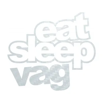 Polep vozidla SAMOLEPKA Eat sleep vag (51 - 3D karbon bílý) NA AUTO, NÁLEPKA, FÓLIE, POLEP, TUNING, VLASTNÍ TEXT, TISK, AUTOSAMOLEPKY.cz, POLEPY, OBRÁZEK, LOGO, SAMOLEPKY