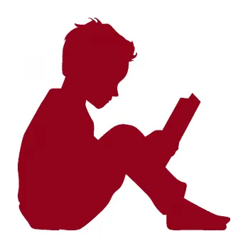 samolepka Děti silueta 002 pravá chlapec s knížkou (07 - bordó vínová) SAMOLEPKA NA AUTO, NÁLEPKA, FÓLIE, POLEP, TUNING, VLASTNÍ TEXT, TISK, AUTOSAMOLEPKY.cz, POLEPY, OBRÁZEK, LOGO, 3D STICKERS